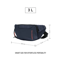 TOM CRUISER GRAND TOUR - SOFT EDITION WAIST BAG BLACK, LIGHT GREY, NAVY