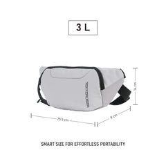 TOM CRUISER GRAND TOUR - SOFT EDITION WAIST BAG BLACK, LIGHT GREY, NAVY