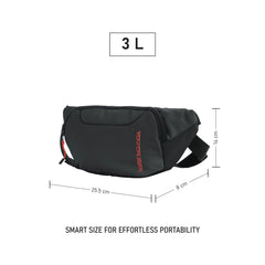 TOM CRUISER GRAND TOUR - SOFT EDITION WAIST BAG BLACK, LIGHT GREY, NAVY