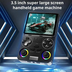 J36 Retro Handheld Game Console with 4.3” Display, Built-in Games, Multi-Emulator Portable Gaming Device