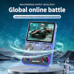 J36 Retro Handheld Game Console with 4.3” Display, Built-in Games, Multi-Emulator Portable Gaming Device