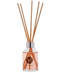 Reed Diffuser - Jasmine Rose Fragrance, Infused with Essential Oils, Long Lasting Fragrance Lasts Upto 5 Weeks, No Burn No Oil, Biodegradable, Room Freshener for Home, 5 Wooden Reeds