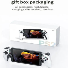 M28 Retro Handheld Game Console 7.1” IPS HD Screen, 20,000+ Built-in Games, Linux Gaming System, Dual Analog Sticks, HDMI 4K TV Output, RGB Lighting, 4000mAh Battery