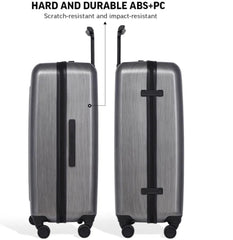 TOMCRUISER SPACE HARD TROLLEY 20,24,28 inch GRAY, BLACK, PURPLE
