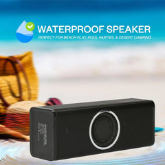 SOUND ON Bluetooth Speaker 10W - Portable, Waterproof, Dual Woofer, 5H Playtime