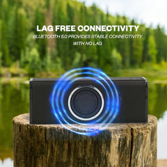 SOUND ON Bluetooth Speaker 10W - Portable, Waterproof, Dual Woofer, 5H Playtime