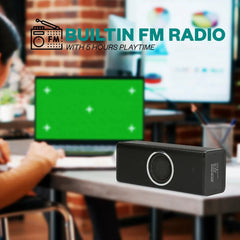 SOUND ON Bluetooth Speaker 10W - Portable, Waterproof, Dual Woofer, 5H Playtime