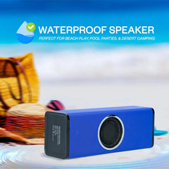 SOUND ON Bluetooth Speaker 10W - Portable, Waterproof, Dual Woofer, 5H Playtime