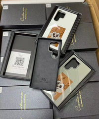 Smart NFC E-ink Screen DIY Images Back Case For Samsung Galaxy S24 S23 Ultra