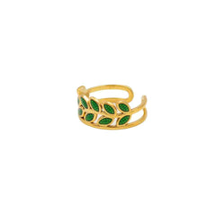 Blossoming Leaves Ring