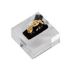 Golden Chain Link Ring