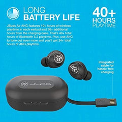 JLAB JBuds Air ANC True Wireless Earbuds Black, Bluetooth