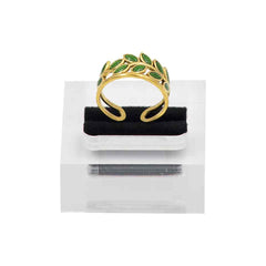Blossoming Leaves Ring
