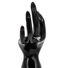 Heart-Shaped Stone Ring