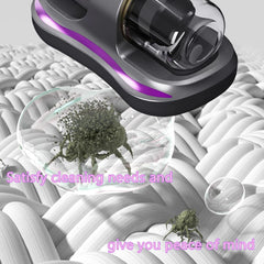 AWH BOLEDIC Bed Vacuum Cleaner,uv Mattress Vacuum Cleaner,13Kpa Strong Suction,Low Noise, Handheld Cordless Vacuum