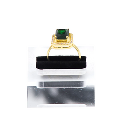 Zircon Square Stone Ring