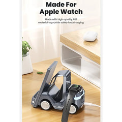 T20 Smart Desktop Wireless 5-in-1 Multi-Functional Truck Shape Charger