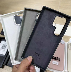 Smart NFC E-ink Screen DIY Images Back Case For Samsung Galaxy S24 S23 Ultra