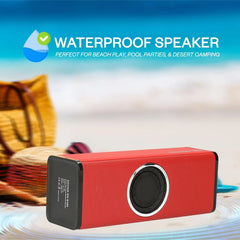 SOUND ON Bluetooth Speaker 10W - Portable, Waterproof, Dual Woofer, 5H Playtime