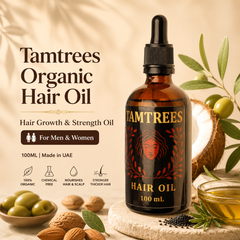 Tamtrees Organic Hair Growth & Strength Oil – ALL Organic - 100ML