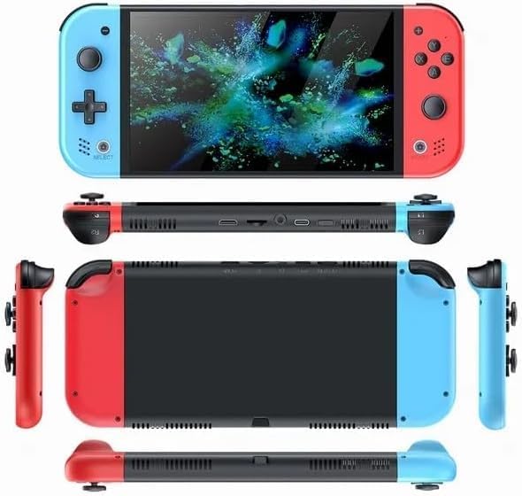 M20 Pro Retro Gaming Console Bundle – 7" HD Display, Dual Wireless Controllers & TV Dock