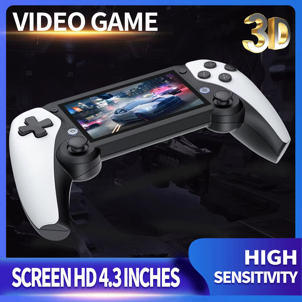 M25 Handheld Game Console | 20,000 Games 4.3Inch Screen | Television Compatible