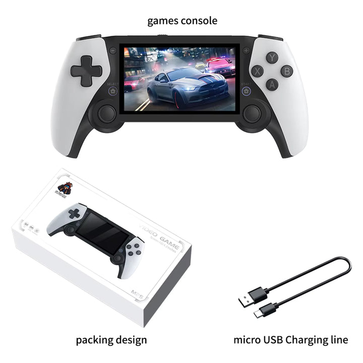 M25 Handheld Game Console | 20,000 Games 4.3Inch Screen | Television Compatible