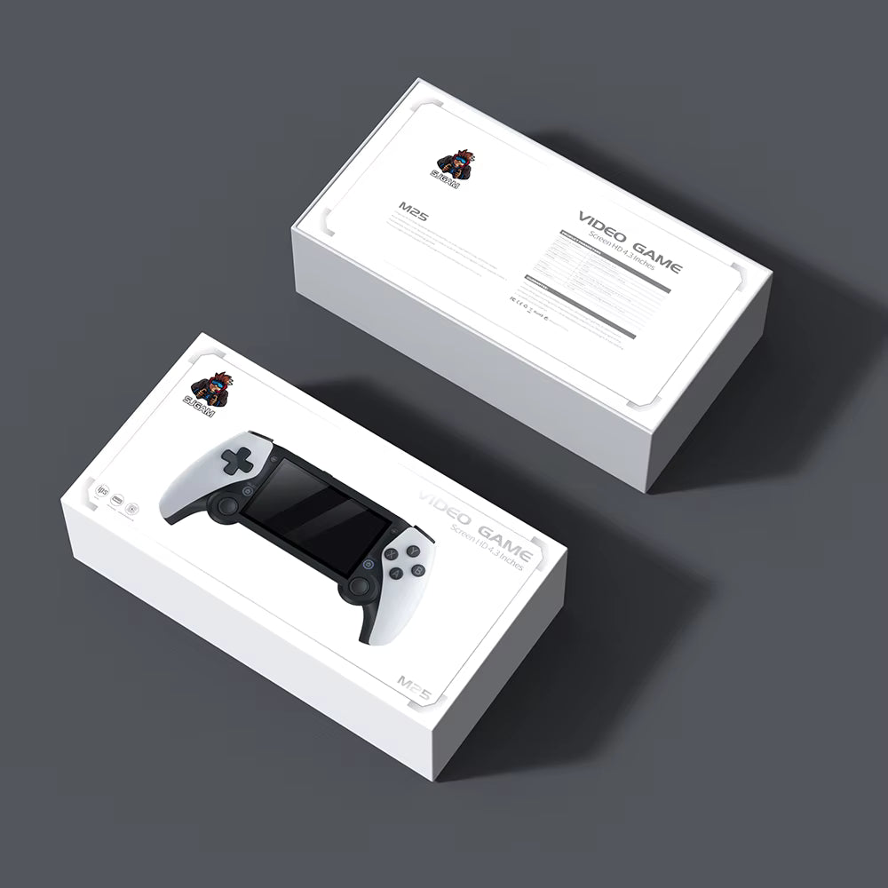 M25 Handheld Game Console | 20,000 Games 4.3Inch Screen | Television Compatible