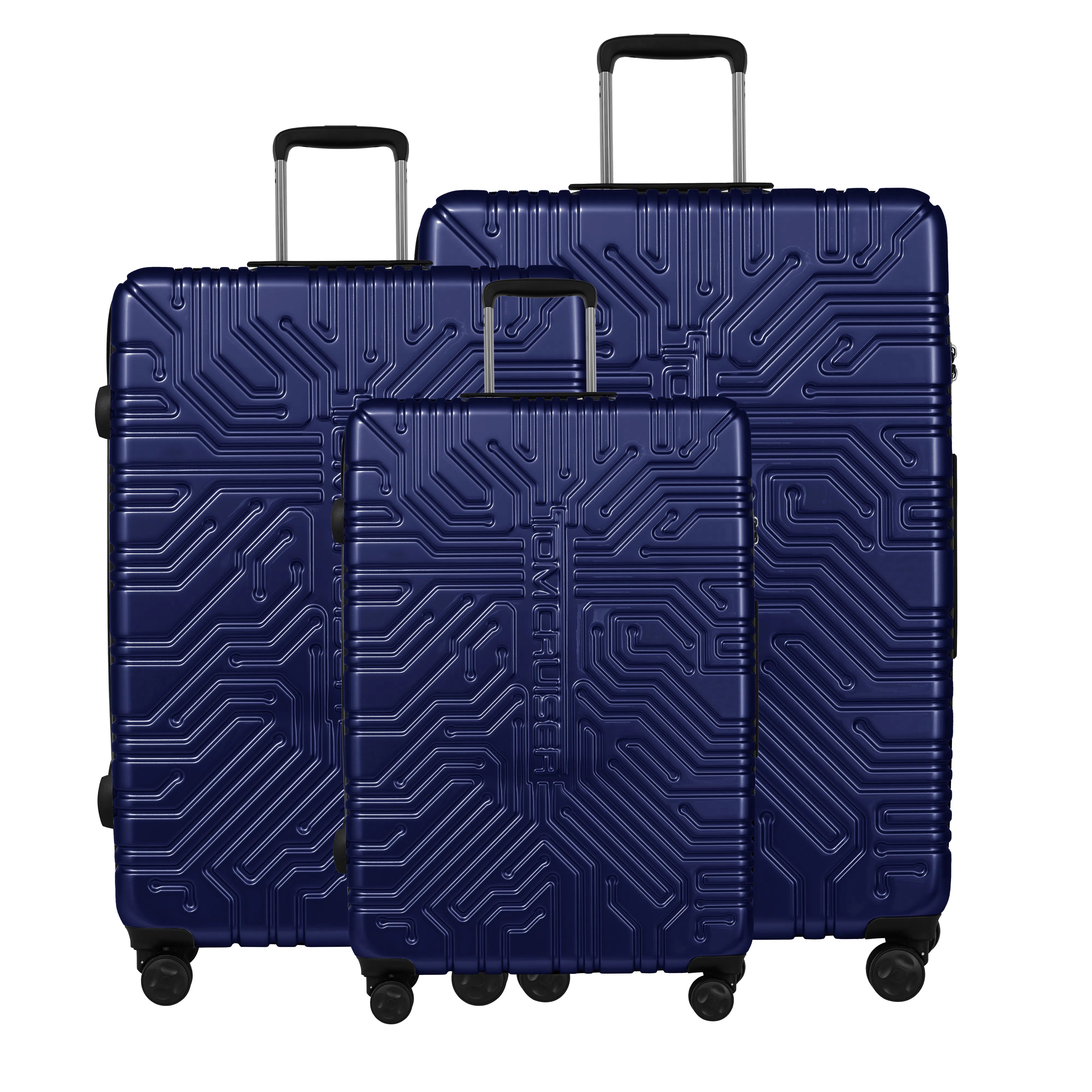 TOMCRUISER MATRIX HARD TROLLEY 20,24,28 inch  SILVER, RED, BLUE