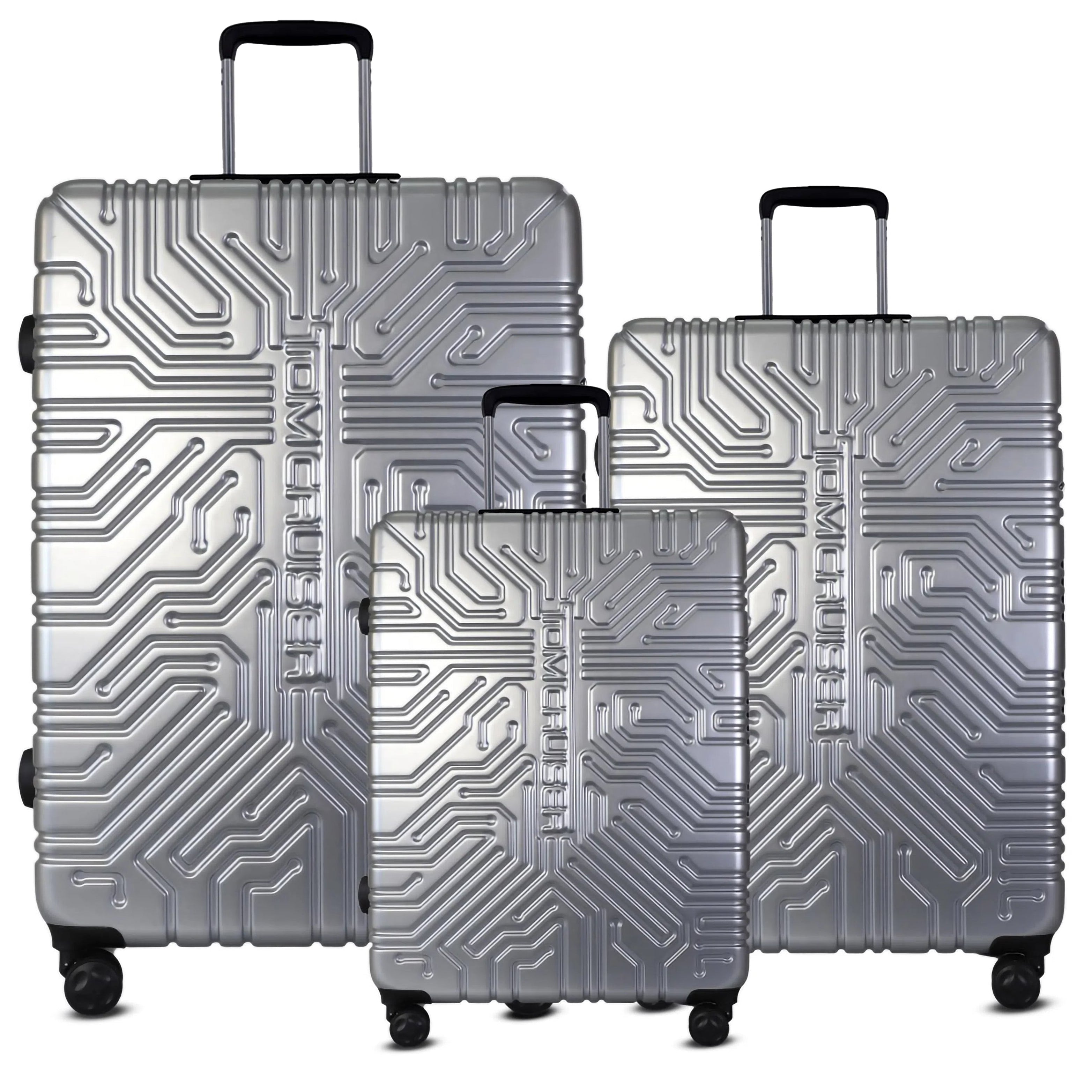 TOMCRUISER MATRIX HARD TROLLEY 20,24,28 inch  SILVER, RED, BLUE