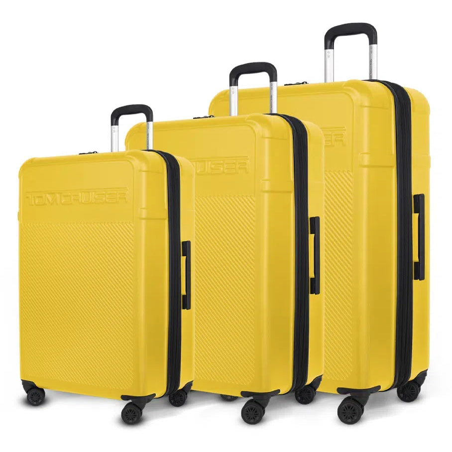 TOMCRUISER STORY HARD TROLLEY SET PINK, Black, Yellow (3pc)