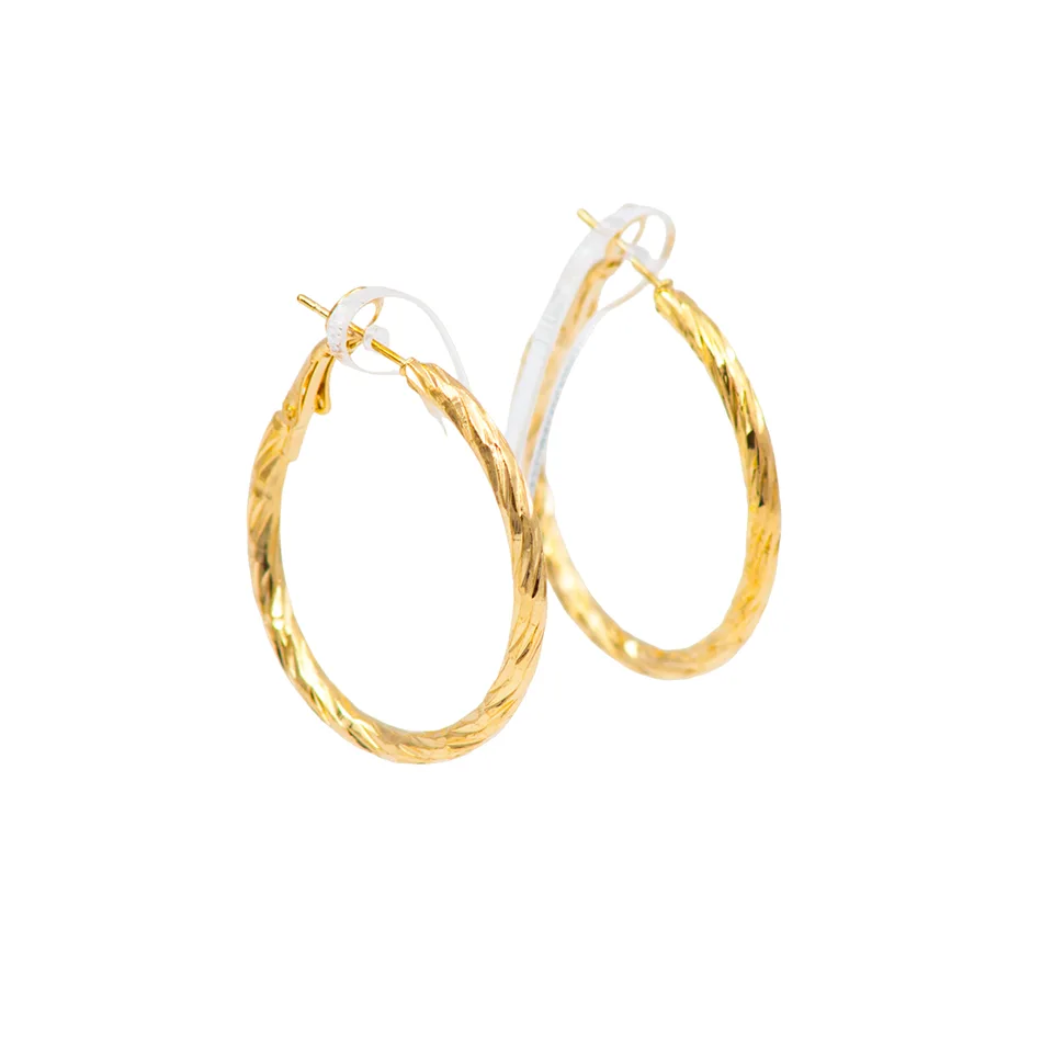 Elegant Twisted Wire Earring Set