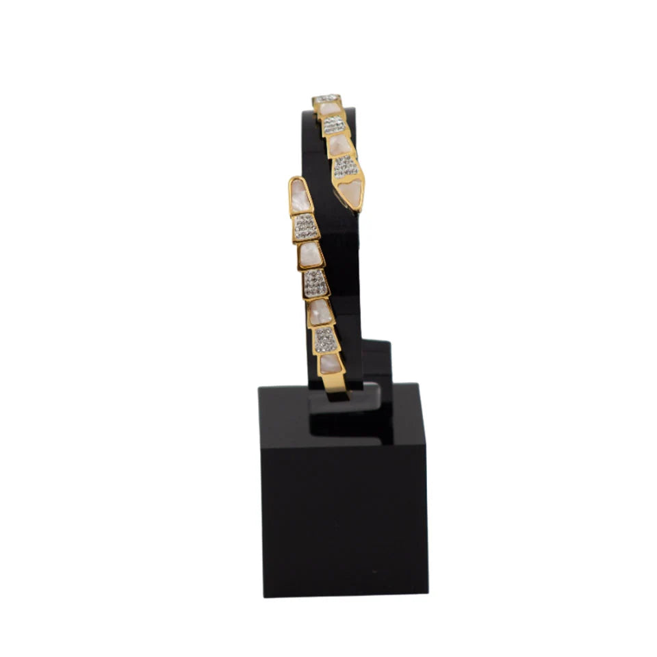 Golden Serpentine Bracelet