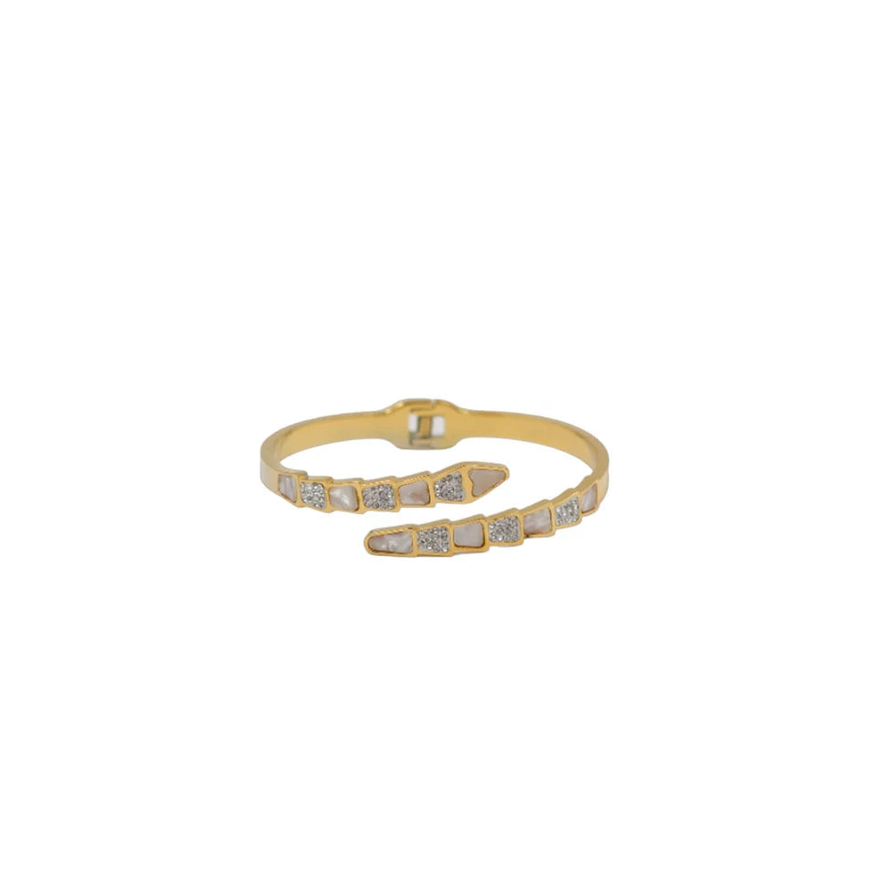 Golden Serpentine Bracelet
