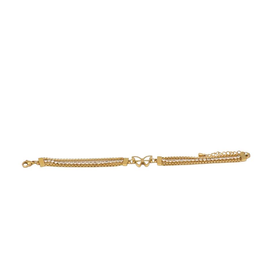 Butterfly Solitaire Bracelet