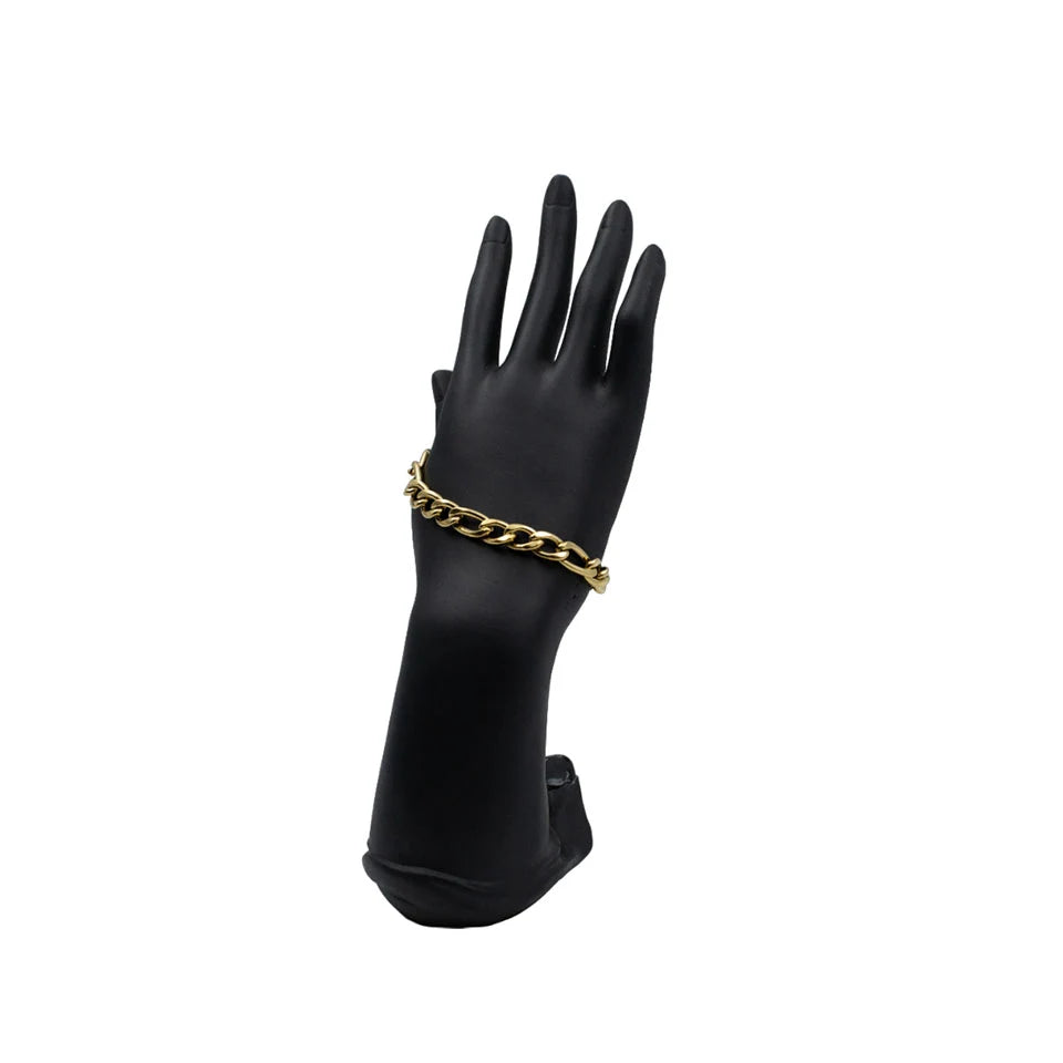 Timeless Elegance Golden Link Bracelet