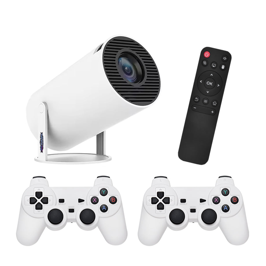 X10 Plus Retro video game consoles Android 11 system Portable Intelligent Projector 720p H713 Lcd Projector Hd Hy300 game box