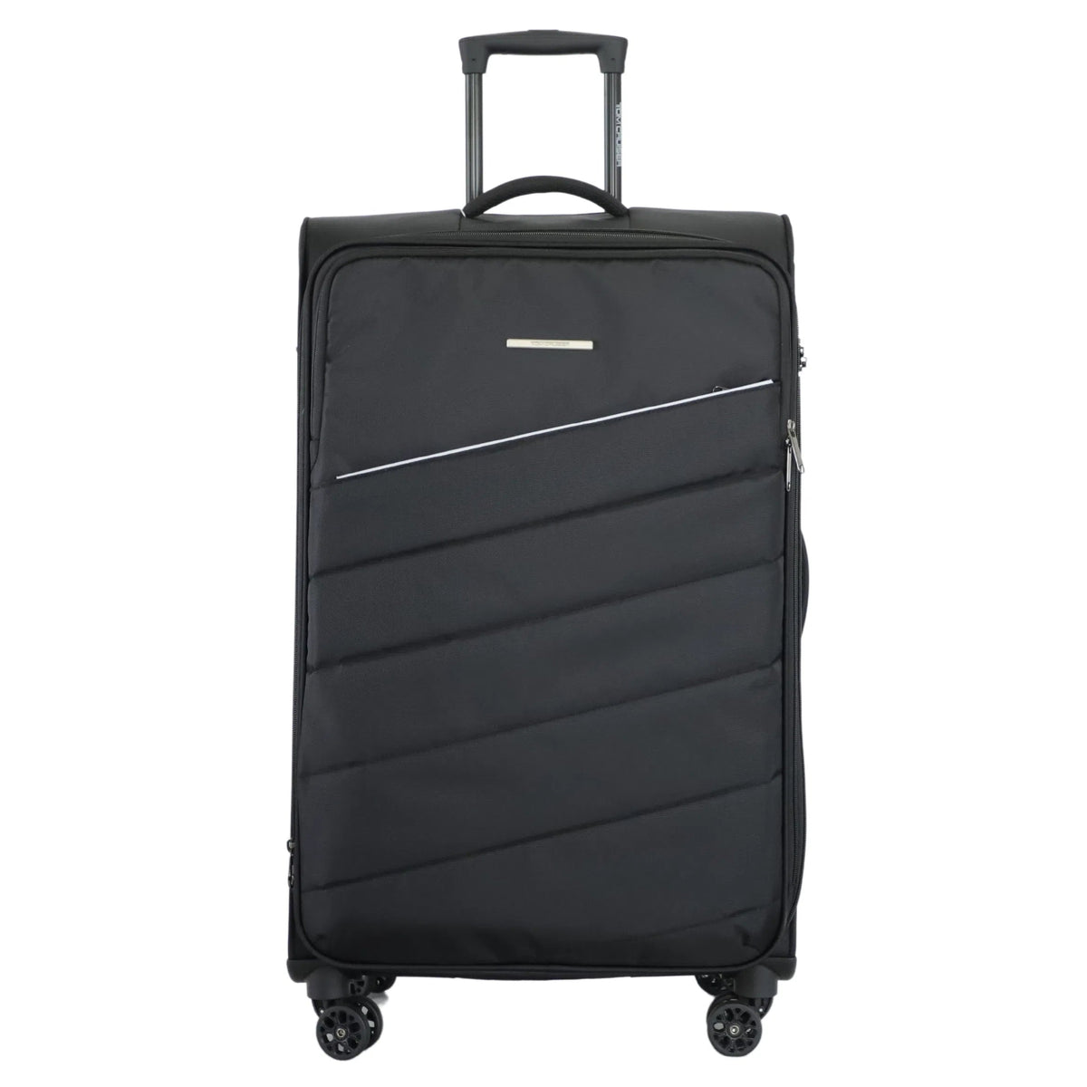 TOMCRUISER ELITE SOFT LUGGAGE TROLLEY 20,24,28 BLACK