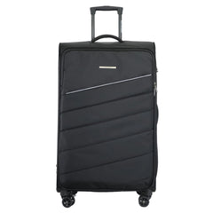 TOMCRUISER ELITE SOFT LUGGAGE TROLLEY 20,24,28 BLACK