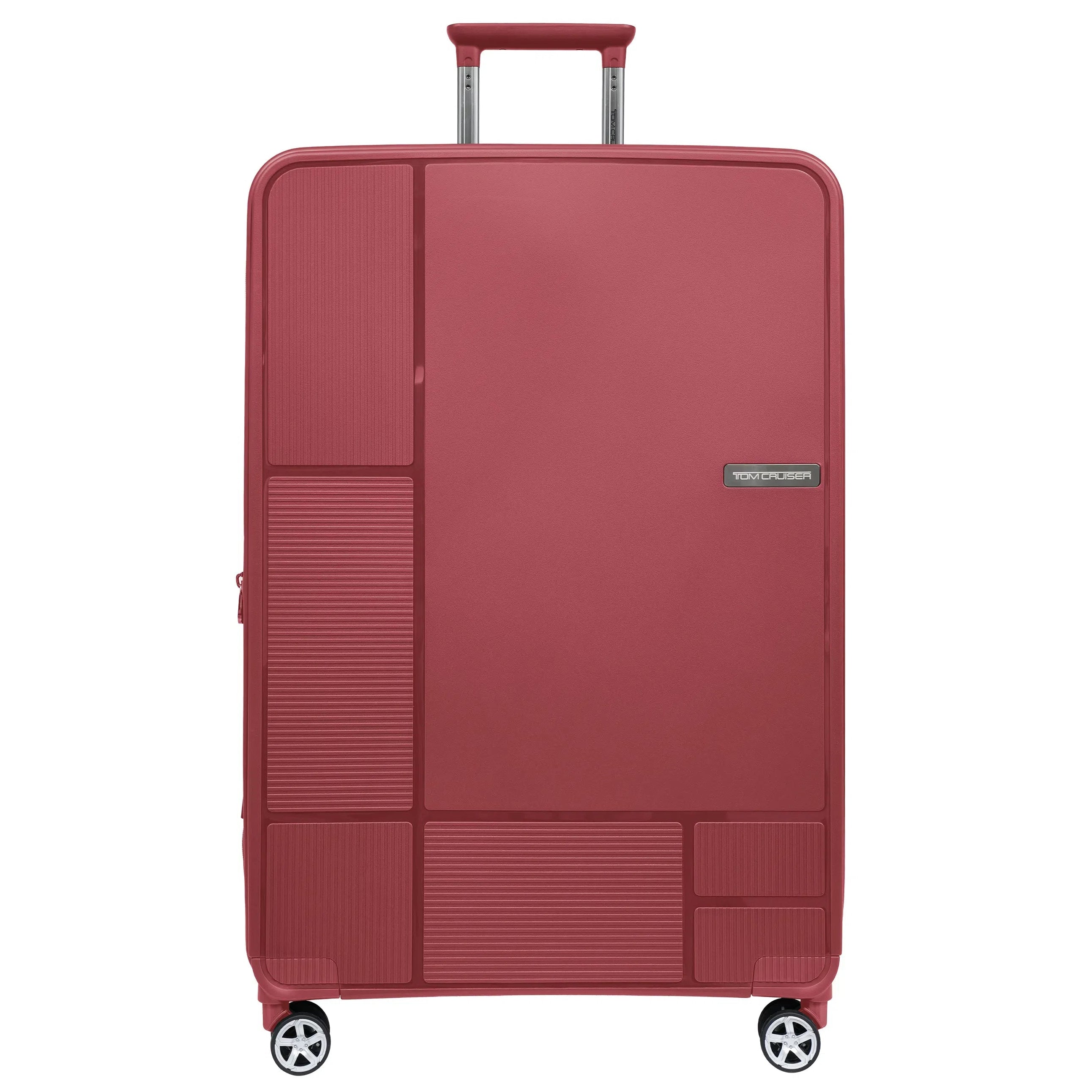 TOM CRUISER TRAVEL MATE PP HARD TROLLEY REDBERRY, FOREST GREEN, DARK BLACK (3 PCS)