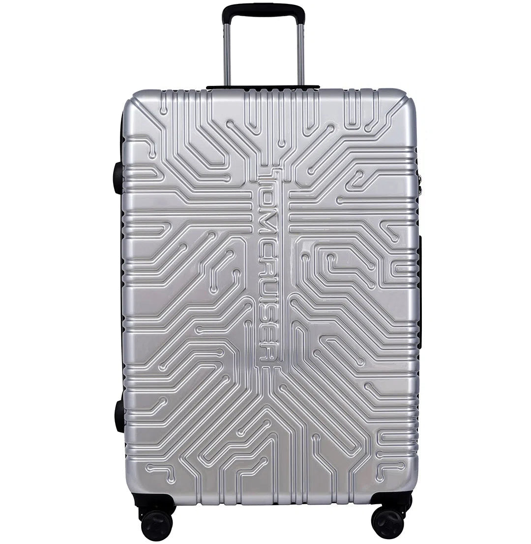 TOMCRUISER MATRIX HARD TROLLEY 20" 24" 28" inch  SILVER