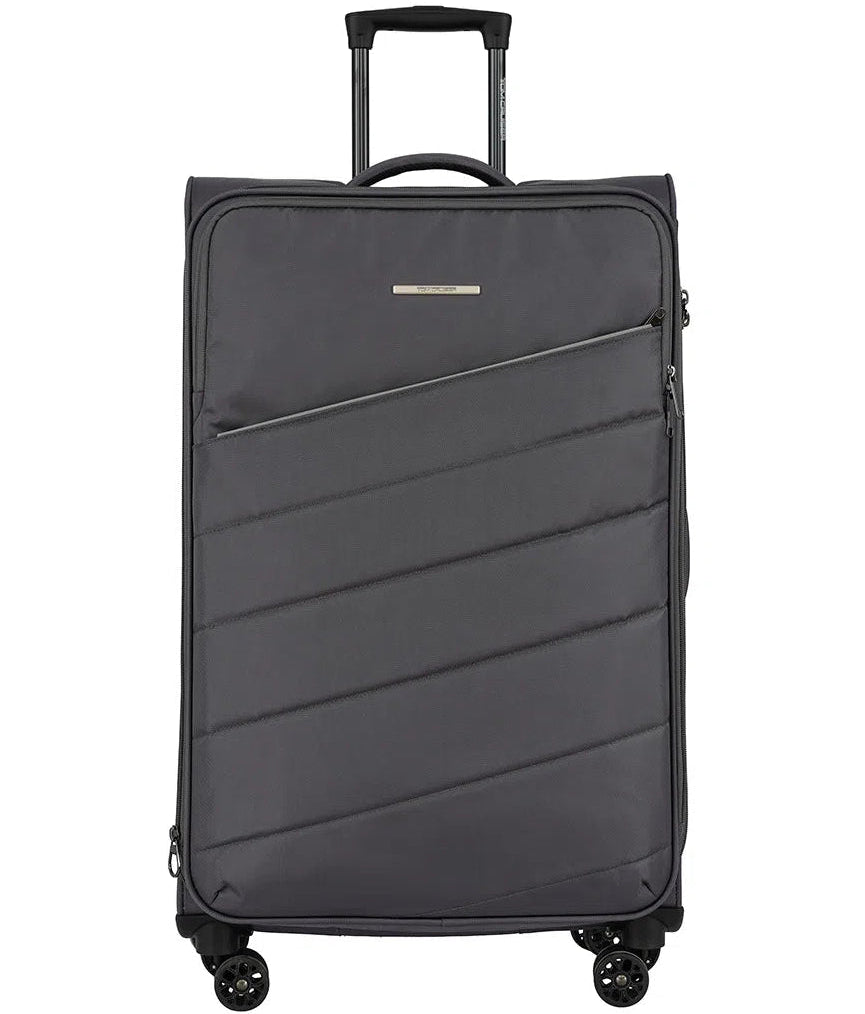 TOMCRUISER ELITE SOFT LUGGAGE TROLLEY 20,24,28 GRAY