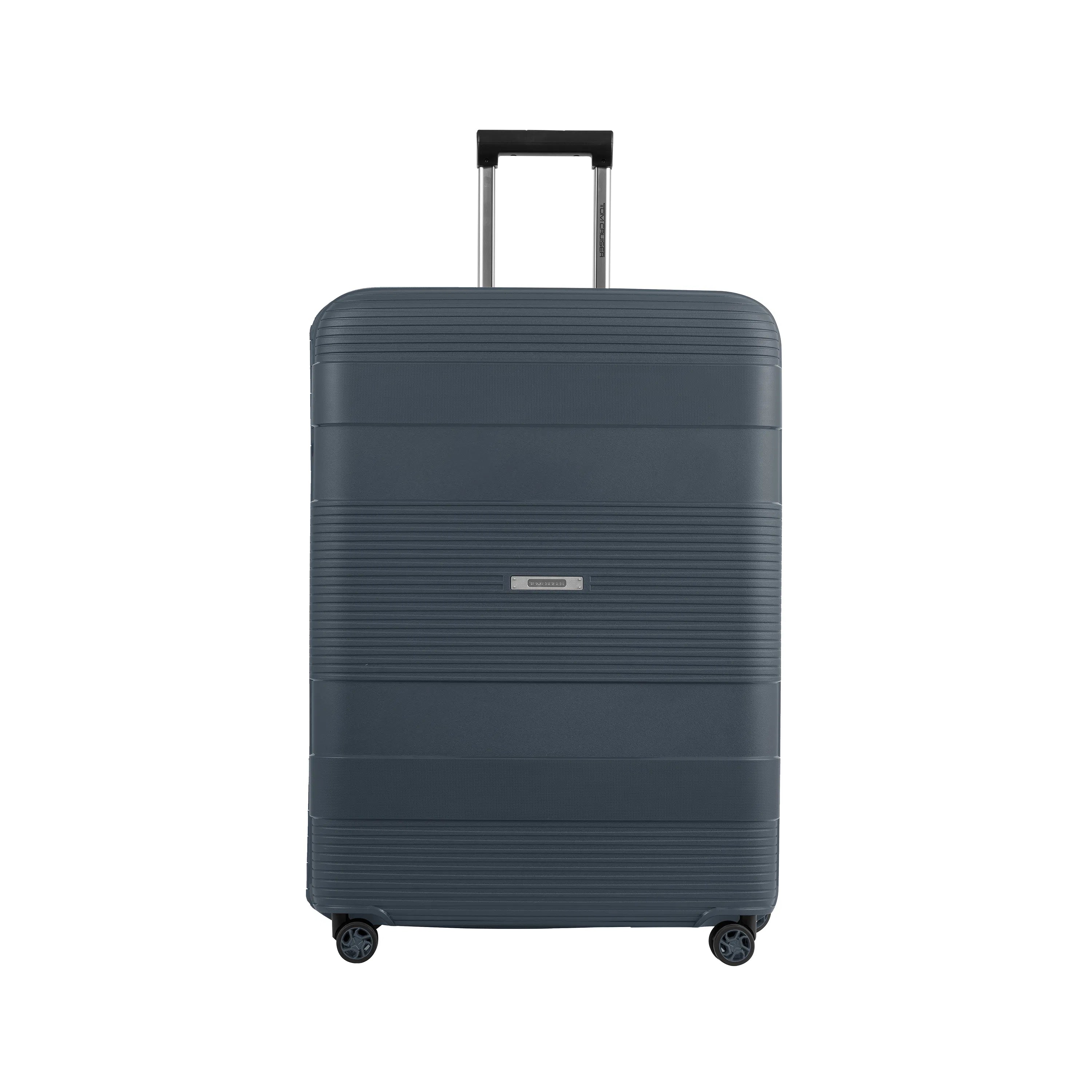 TOM CRUISER INTELLICASE PP HARD TROLLEY ALL WHITE, DARK GRAY, BLUE (3 PCS)