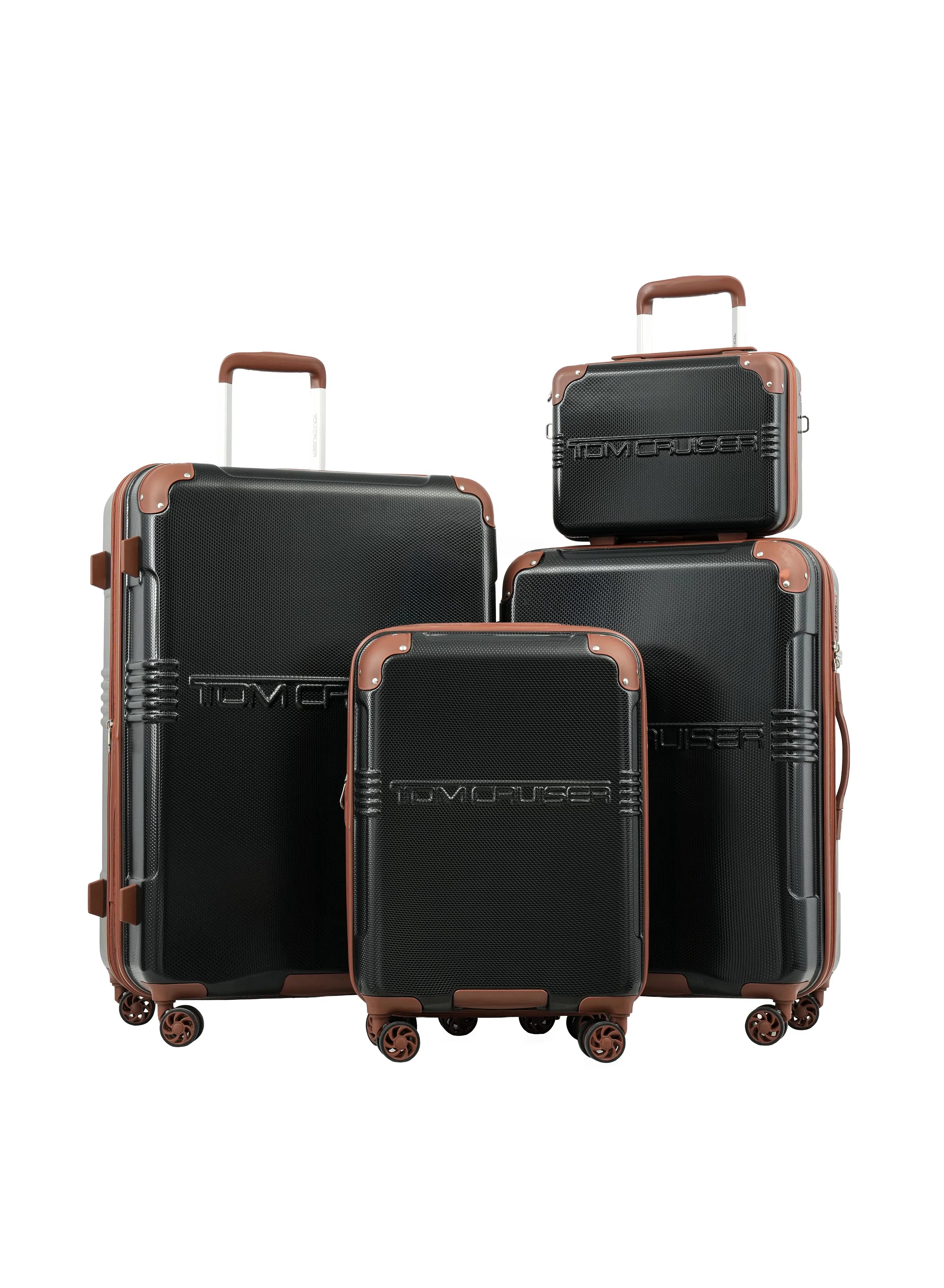 TOMCRUISER GRAND TOUR HARD TROLLEY 16,20,24,28 inch  WHITE, BLACK