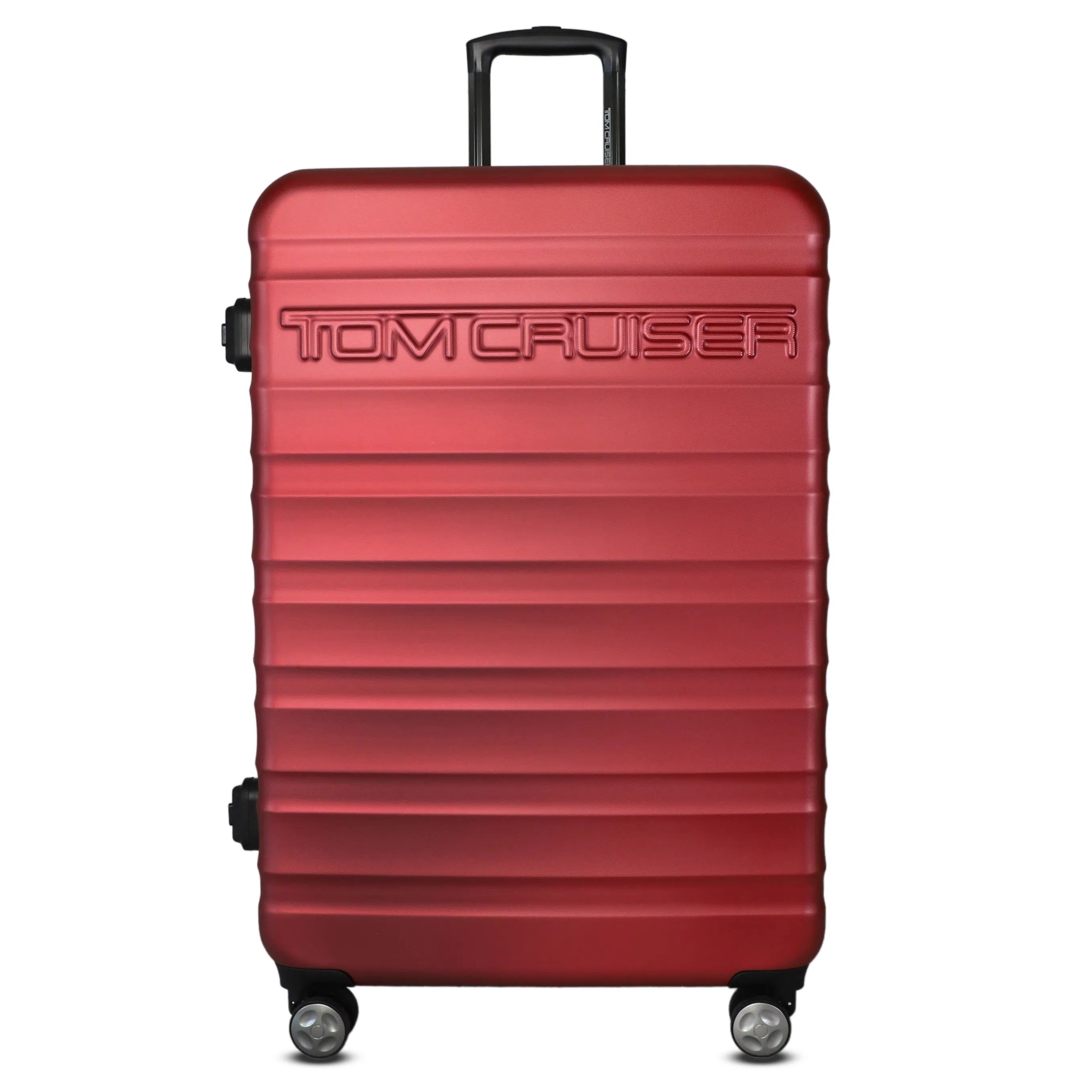TOMCRUISER PREMIER SMART SCALE HARD TROLLEY 20, 24, 28 inch  RED