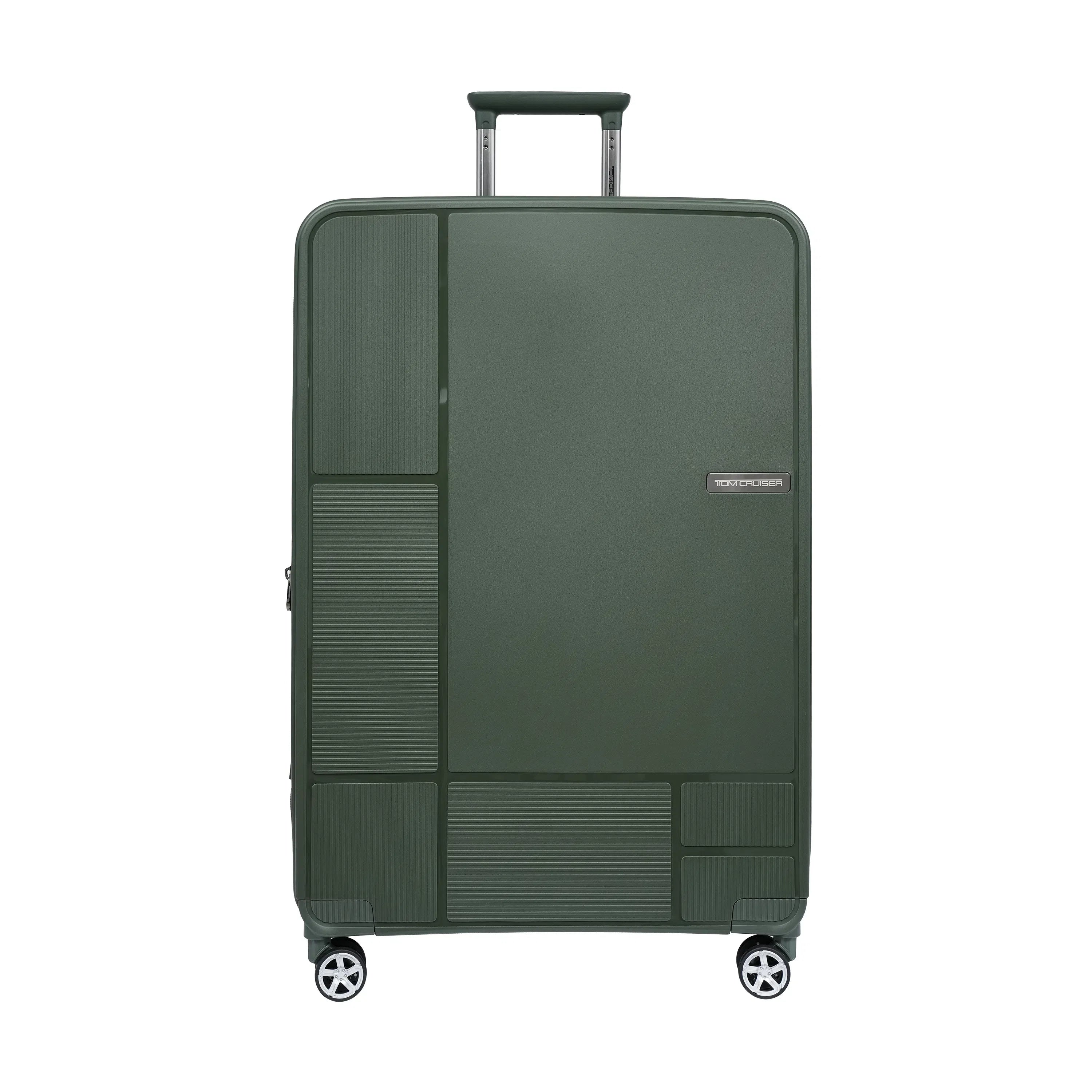 TOM CRUISER TRAVEL MATE PP HARD TROLLEY REDBERRY, FOREST GREEN, DARK BLACK (3 PCS)