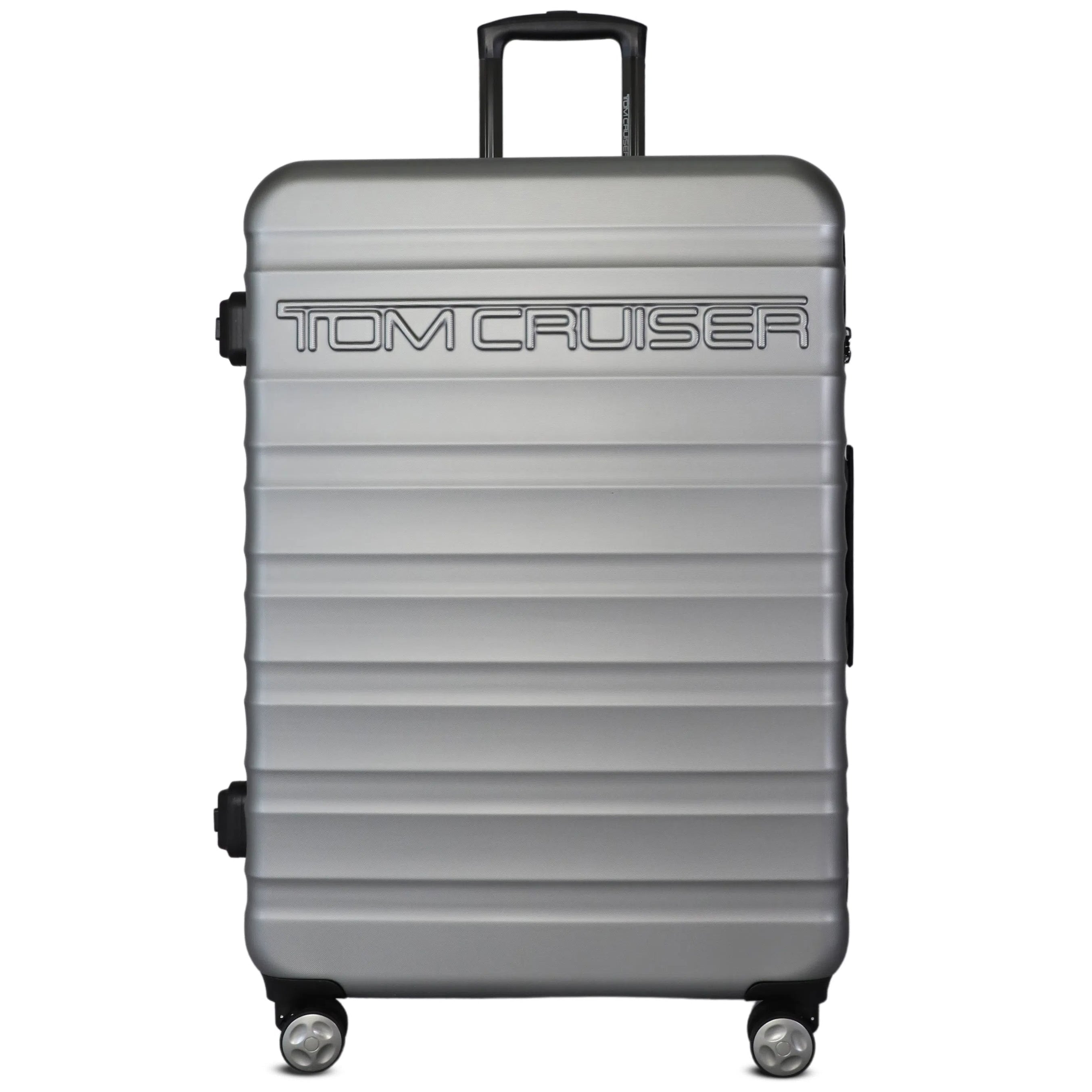TOMCRUISER PREMIER SMART SCALE HARD TROLLEY 20, 24, 28 inch  SILVER
