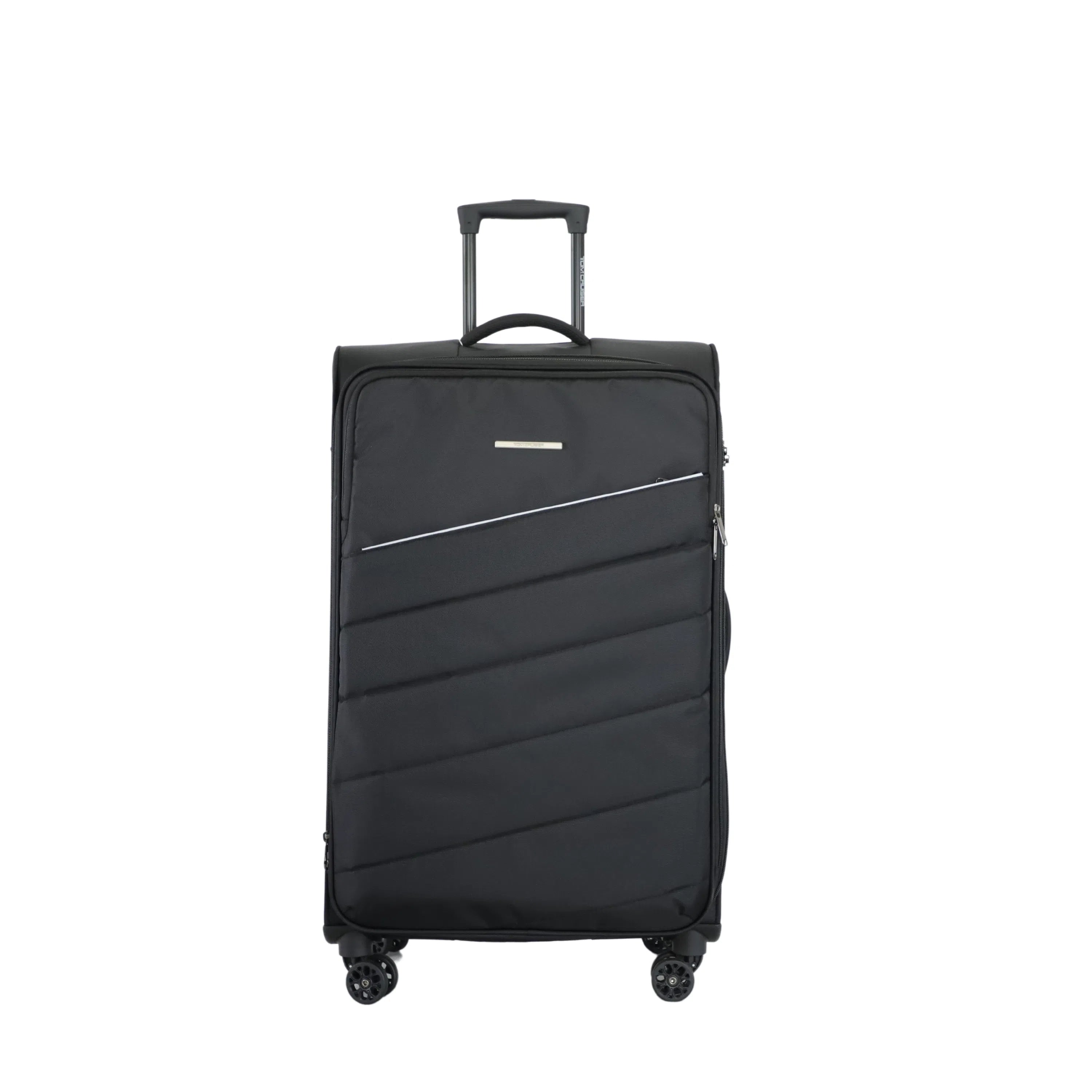 TOMCRUISER ELITE SOFT LUGGAGE TROLLEY SET BLUE, Black, Grey (3pc)
