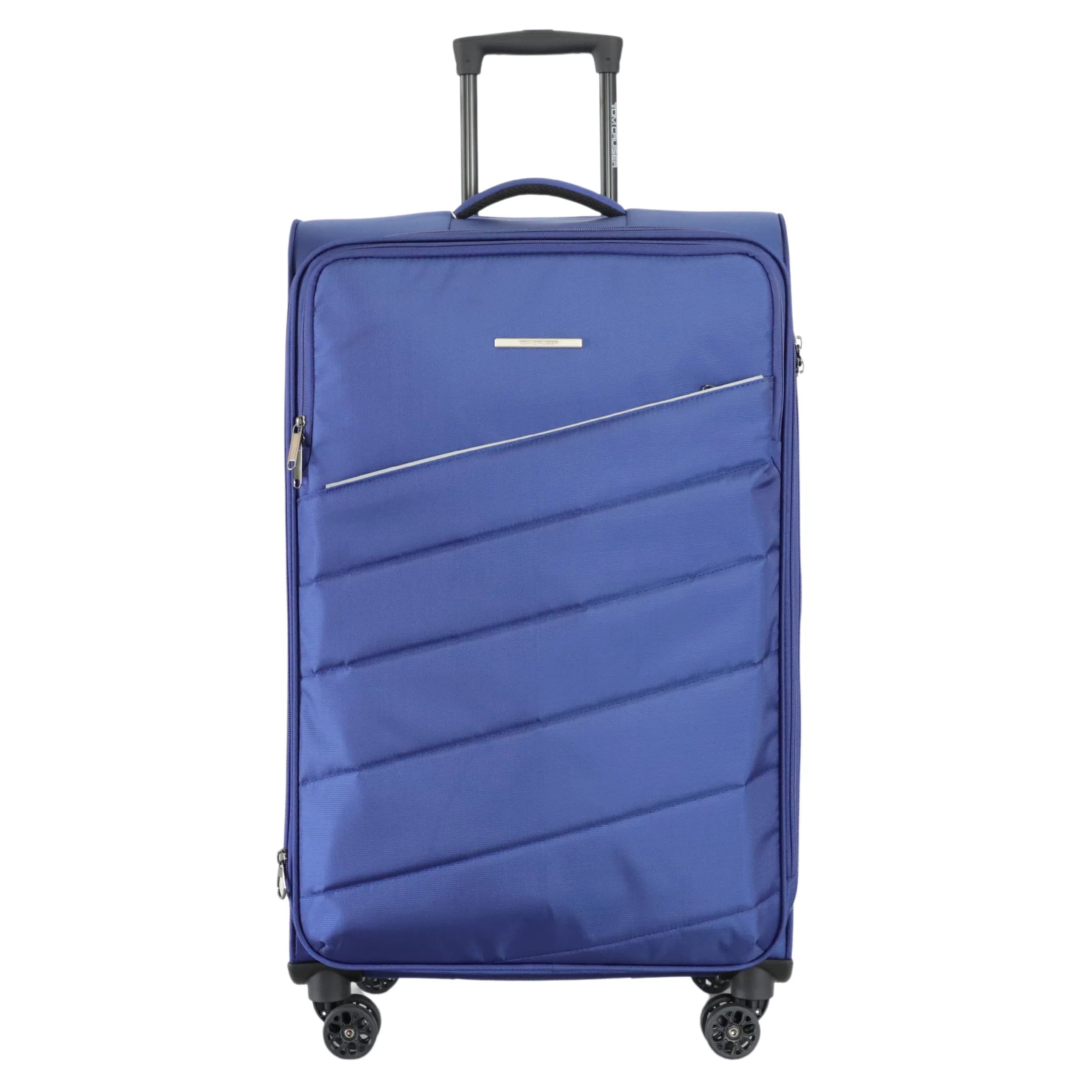 TOMCRUISER ELITE SOFT LUGGAGE TROLLEY 20,24,28 BLUE