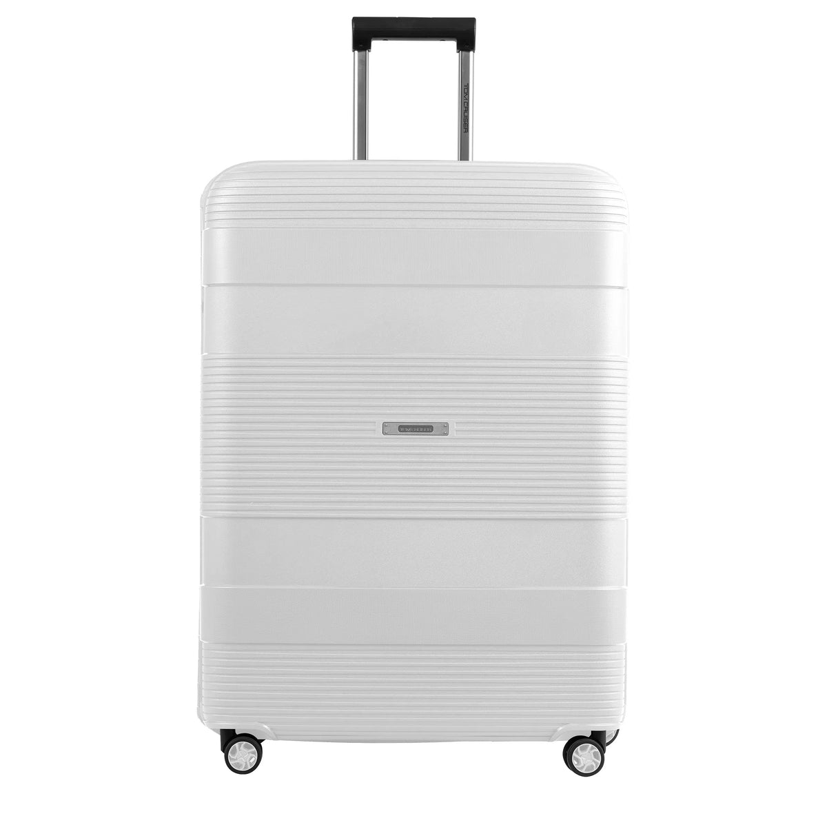 TOM CRUISER INTELLICASE PP HARD TROLLEY ALL WHITE (20", 24", 28")